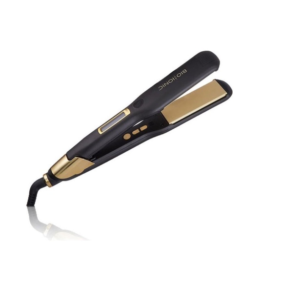 New in box Bio Ionic GoldPro Flat Iron 1.25” - Picture 1 of 4